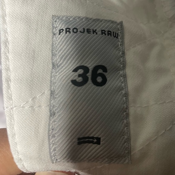 Projek Raw White Slim Fit Chino Pants Men’s 36 - Picture 15 of 15